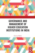 Cover: Governance and Management of Higher Education Institutions in India - Routledge