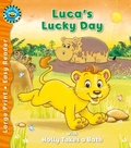 Cover: Luca's Lucky Day & Holly Takes a Bath - Busy Bees Easy Readers