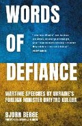 Cover: Words of Defiance - Biteback Publishing
