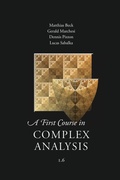 Cover: A First Course in Complex Analysis - Orthogonal Publishing L3c