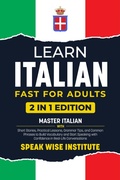 Cover: Learn Italian Fast for Adults - Top Tier Press