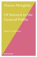 Cover: Of Interest to the General Public - Diaphanes