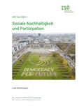 Cover: Soziale Nachhaltigkeit und Partizipation - BoD - Books on Demand