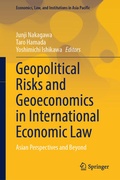 Cover: Geopolitical Risks and Geoeconomics in International Economic Law - Springer
