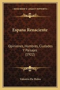 Cover: Espana Renaciente - Kessinger Publishing