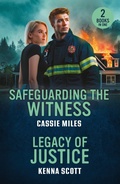 Cover: Safeguarding The Witness / Legacy Of Justice - Mills & Boon