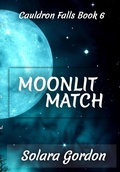 Cover: Moonlit Match (Cauldron Falls, #6) - The Earth Moved, LLC