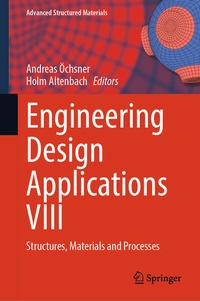 Enlarge image Cover: Engineering Design Applications VIII - Springer
