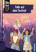 Cover: Die drei !!!, 118, Falle auf dem Festival (drei Ausrufezeichen) - Kosmos