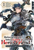 Cover: Reincarnated into a Game as the Hero's Friend 01 - TOKYOPOP GmbH