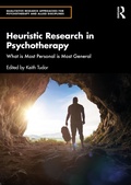 Cover: Heuristic Research in Psychotherapy - Routledge