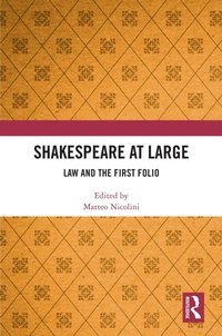 Enlarge image Cover: Shakespeare at Large - Routledge