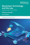 Cover: Blockchain Technology and the Law - Informa Law