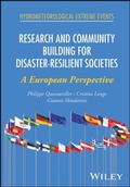 Cover: Research and Community Building for Disaster-Resilient Societies - Wiley