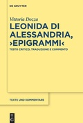 Cover: Leonida di Alessandria, >Epigrammi< - De Gruyter