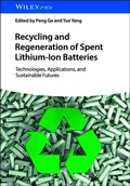 Cover: Recycling and Regeneration of Spent Lithium-Ion Batteries - Wiley-VCH