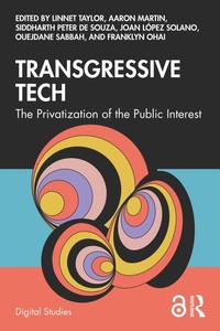 Enlarge image Cover: Transgressive Tech - Routledge
