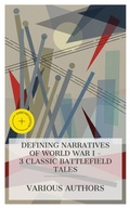 Cover: Defining Narratives of World War I - 3 Classic Battlefield Tales - e-artnow Collections