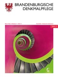 Cover: Brandenburgische Denkmalpflege | Neue Folge - Geym&uuml;ller Verlag f&uuml;r Architektur