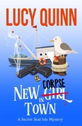 Cover: New Corpse in Town (A Secret Seal Isle Mystery, #1) - Bayou Moon Press, LLC