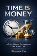Cover: Time Is Money - A Practical Guide to Time Management That Actually Pays - Dipankar Das