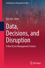 Cover: Data, Decisions, and Disruption - Springer