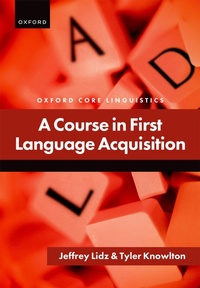 Enlarge image Cover: A Course in First Language Acquisition - Oxford University Press
