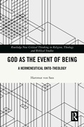 Cover: God as the Event of Being - Routledge