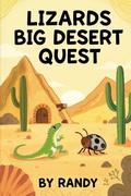 Cover: Lizards Big Desert Quest (Childrens Books, #999) - Randy