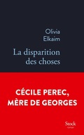 Cover: La disparition des choses - Stock
