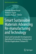 Cover: Smart Sustainable Materials Advancing Re-manufacturing and Technology - Springer