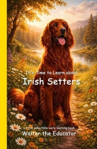 Enlarge image Cover: It's Time to Learn about Irish Setters - Silent King Books