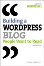 Cover: Building a WordPress Blog People Want to Read - Peachpit Press Publications