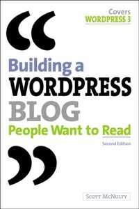 Enlarge image Cover: Building a WordPress Blog People Want to Read - Peachpit Press Publications