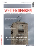 Cover: WEITERDENKEN 1/2026 - Kohlhammer