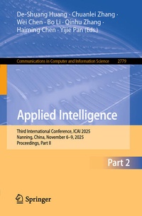 Enlarge image Cover: Applied Intelligence - Springer