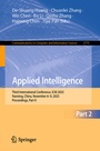 Cover: Applied Intelligence - Springer