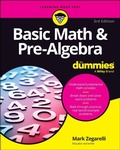 Cover: Basic Math & Pre-Algebra For Dummies - Wiley-ISTE