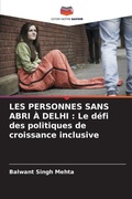 Cover: Les Personnes Sans Abri A Delhi - Editions Notre Savoir