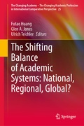 Cover: The Shifting Balance of Academic Systems: National, Regional, Global? - Springer