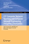 Cover: CCF Computer Network Teaching and Computer Network Engineering Discipline Construction - Springer