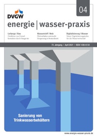 Abbildung von: DVGW energie/wasser-praxis - wvgw Wirtschafts- und Verlagsgesellschaft Gas und Wasser mbH