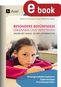 Cover: Kinder mit AD(H)S sicher unterrichten - Auer Verlag