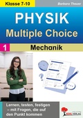 Cover: Physik - Multiple-Choice / Band 1: Mechanik - KOHL VERLAG Der Verlag mit dem Baum