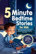 Cover: 5-Minute Bedtime Stories for Kids - Top Tier Press