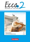Cover: Ecco - Italienisch f&uuml;r Gymnasien - Italienisch als 3. Fremdsprache - Ecco Pi&ugrave; - Ausgabe 2020 - Band 2 - Cornelsen Verlag