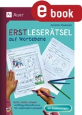 Cover: Erstleser&auml;tsel auf Wortebene - Auer Verlag