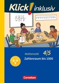 Cover: Klick! inklusiv - Mathematik, Grundschule / F&ouml;rderschule - Themenhefte f&uuml;r Lernende mit F&ouml;rderbedarf - 4./5. Schuljahr - Cornelsen Verlag