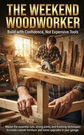 Cover: The Weekend Woodworker: Build with Confidence, Not Expensive Tools - epubli