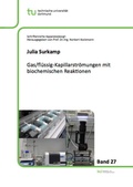 Cover: Gas/fl&uuml;ssig-Kapillarstr&ouml;mungen mit biochemischen Reaktionen - Dr. Hut